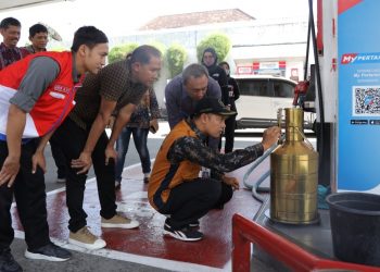 Lakukan Pengawasan Terakhir Sebelum Lebaran, Disperdagin Tak Temukan Kecurangan di SBPU Kota Kediri