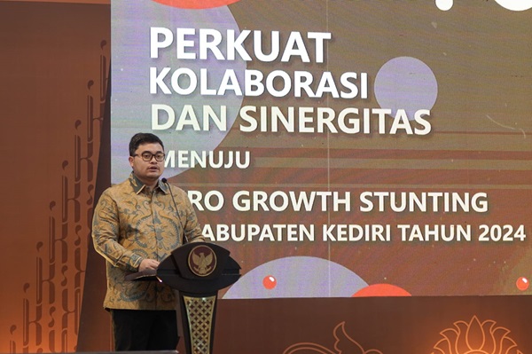 Rembug Stunting, Mas Dhito Ingatkan PMT Hanya Untuk Anak