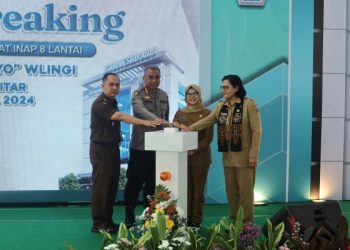 Genjot Layanan Kesehatan Masyarakat, RSUD Ngudi Waluyo Wlingi Blitar Bangun Gedung Rawat Inap 8 Lantai