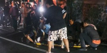Pulang Mudik, Pengantin Baru di Malang Kritis Usai Motor Hantam Pohon . (foto/ist)