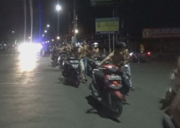 Konvoi Ratusan Oknum Pendekar Resahkan Warga Jombang: 55 Diamankan