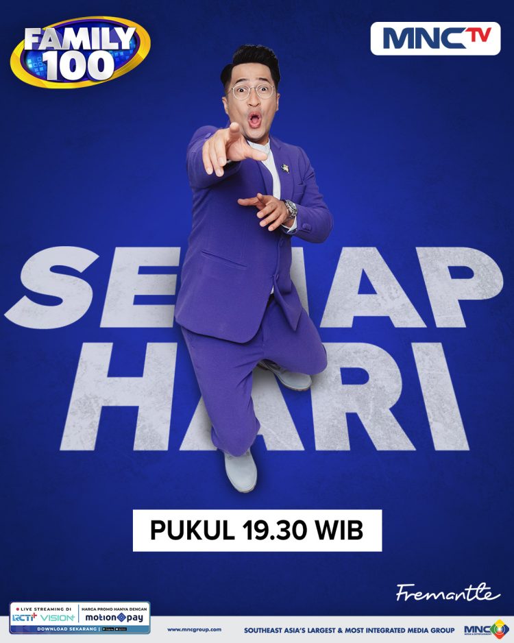 Semakin Seru, Game Show Family 100 Siap Berikan Banyak Kejutan dan Hadiah