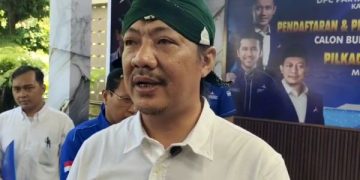 Dibekingi Guru Gus Iqdam di Pilkada Kediri, Bos Tajimas: Masih Ada Parpol  Berintegritas. (foto/Bacaini)