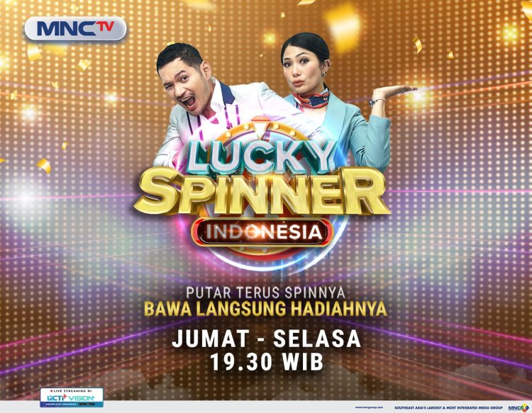 MNCTV Hadirkan Game Show Terbaru ‘Lucky Spinner Indonesia’, Putar Spinner Bawa Langsung Hadiahnya
