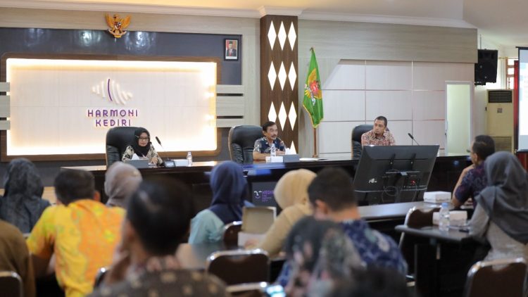 Koordinasi Reviu Masterplan Smart City, Diskominfo Kota Kediri Undang Tim Pelaksana di Masing-masing OPD