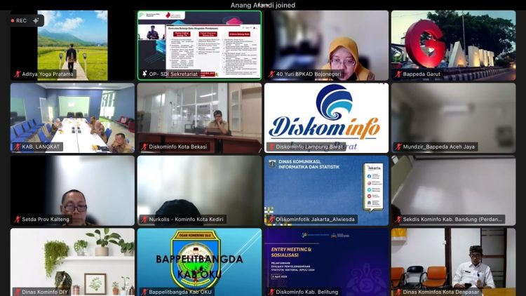 Awali Rangkaian Musrenbangnas 2024, Pemkot Kediri Ikuti Side Event Urgensi Clearance Belanja TIK di Tingkat Daerah