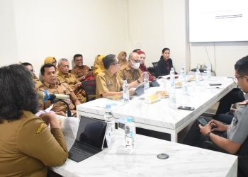 Harap Optimalisasi Kualitas Layanan, Pj Wali Kota Kediri Pimpin Rapat Koordinasi Evaluasi MPP Kota Kediri