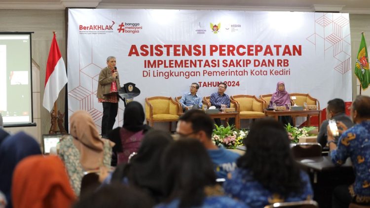 Pj Wali Kota Kediri Zanariah Harapkan Nilai SAKIP dan RB Kota Kediri Terus Meningkat