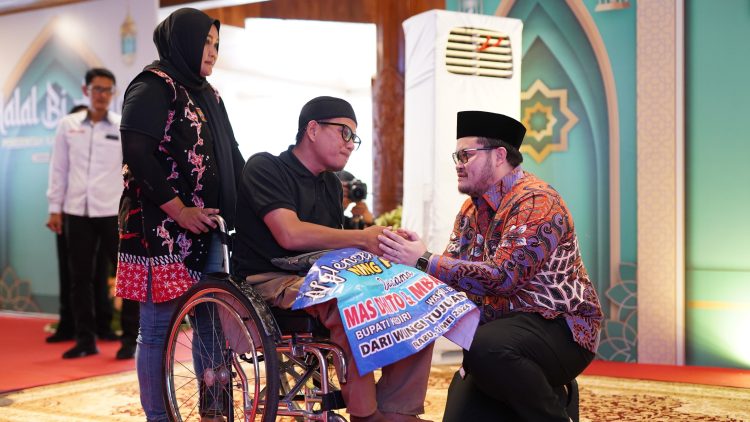 Halal Bihalal, Mas Dhito Didoakan Warga Bisa Lanjutkan Pembangunan di Kabupaten Kediri