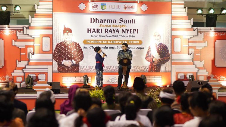 Dharma Santi Nyepi 1946 Saka, Mas Dhito Fasilitasi Kebutuhan Umat Hindu Kediri