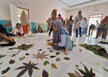 Tingkatkan Kualitas Produk, PNM Gelar Pelatihan Batik Ecoprint