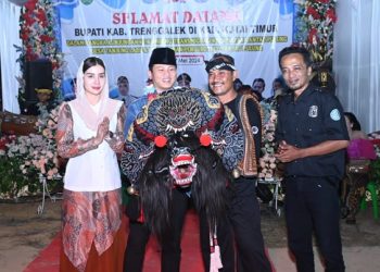 Mas Ipin Sambangi Warga Trenggalek di Kutai Timur