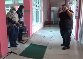 Proyek Gedung Puskesmas Jombang 5 Milyar Rusak Setelah Diserahkan