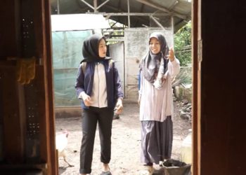 Kisah Triska, AO PNM yang Sukses Ubah Sampah Menjadi Lahan Basah