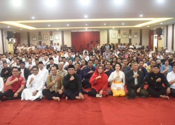 Hadiri Doa Bersama Antar Umat Beragama, Pj Wali Kota Kediri Zanariah Harapkan Di Usia ke-1.145 Kerukunan di Kota Kediri Tetap Terjaga