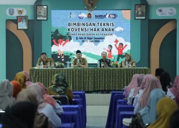 Fokus Lindungi dan Pemenuhi Hak Anak di Sekolah, Pemkot Kediri Adakan Bimtek Konvensi Hak Anak
