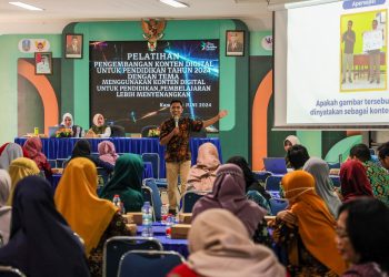 Upgrade Penguasaan Teknologi Digital Para Guru, Pemkot Kediri Gelar Pelatihan Pengembangan Konten Digital