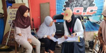 KPU Kota Kediri Mulai Lakukan Coklit Pemilih dengan Terjunkan 782 Petugas. (foto/Bacaini)