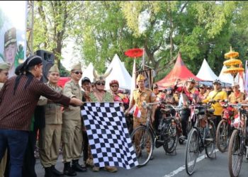 Ketua DPRD Nganjuk Hadiri Pesta Rakyat HUT Bhayangkara ke-78