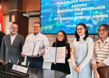 Serius Jadi Pengusaha, Happy Asmara dan Kampus UB Malang Bikin MoU Produk Kecantikan