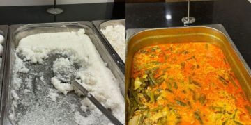 Bersantap Lontong Sayur di Mekkah Jadi Pengobat Rindu Jamaah Haji Indonesia. (foto/Bacaini)