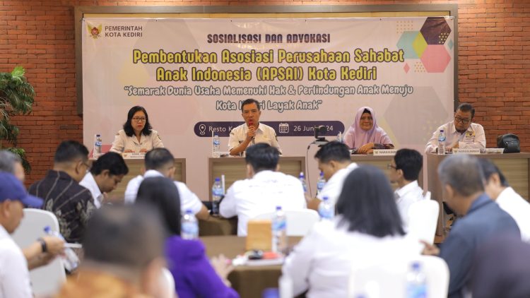 Bangun Komitmen Dengan Dunia Usaha, Upaya Pemkot Kediri Wujudkan Kota Kediri Menjadi Kota Layak Anak