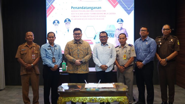 Pemkab Hibahkan Tanah Kepada Kantor Kejaksaan Kabupaten Kediri