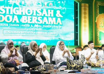 Pj Wali Kota Kediri Ikuti Doa Bersama Sambut Tahun Baru Islam 1446