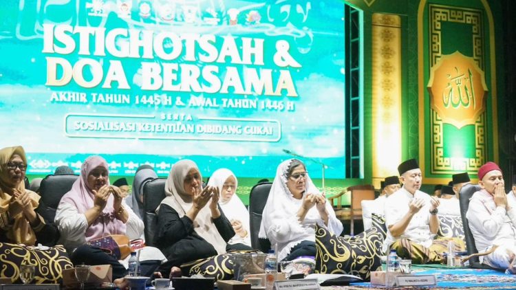 Pj Wali Kota Kediri Ikuti Doa Bersama Sambut Tahun Baru Islam 1446