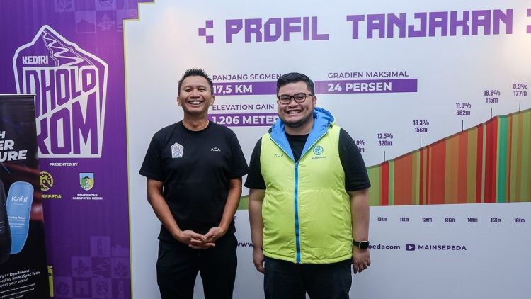 Mas Dhito Hadir Semangati Peserta Kediri Dholo KOM 2024