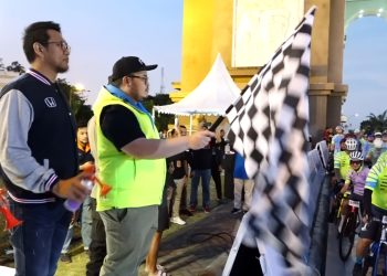 Mas Dhito Berangkatkan Kediri Dholo KOM 2024