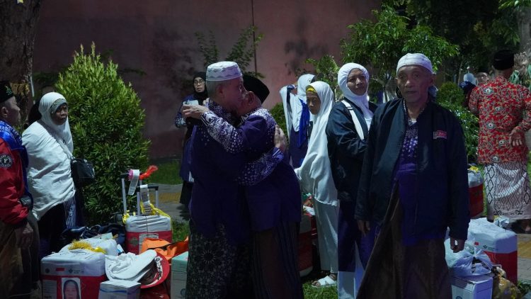 Jamaah Haji Kabupaten Kediri Tiba di Kampung Halaman