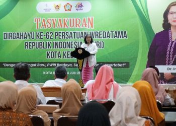 Hadiri Tasyakuran HUT ke-62 PWRI, Pj Wali Kota Kediri Harapkan PWRI Beri Masukan Untuk Pembangunan Kota Kediri