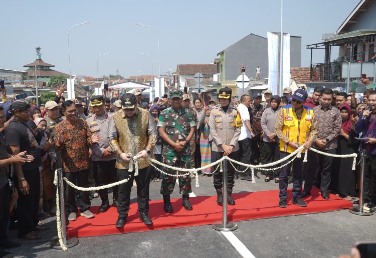 Resmi Dibuka, Mas Dhito Ajak Masyarakat Rawat Jembatan Jongbiru