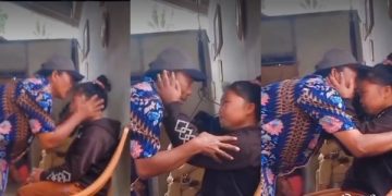 Viral! Video Bapak Jemput Anak Perempuannya yang di KDRT Suami. (foto/tangkapan layar)