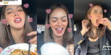 Viral Perempuan Cantik Sebut Bakso Makanan Kelas Bawah Jadi Bulan-bulanan Netizen. (foto: tangkapan layar)