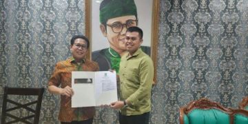 PKB Resmi Usung Wasekjen Ansor di Pilkada Kota Blitar, Mas Ibin: Segera Menyusul Rekom Parpol Lain. (foto/ist)