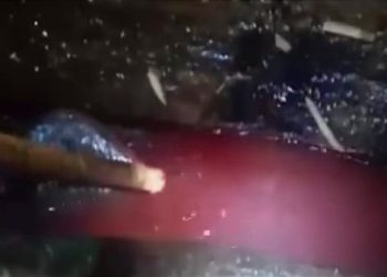 Malam 1 Suro Terlihat Gumpalan Misterius Dibalik Fenomena Sungai Merah