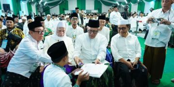 PCNU Kediri Abstain, Cicit Mbah Hasyim Asy’ari Sah Nahkodai NU Jatim. (foto/ist)