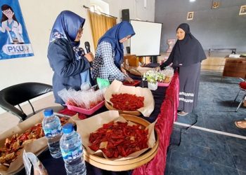 PNM Kediri Ajari Ibu-ibu di Kaki Gunung Kelud Membuat Olahan Cabai