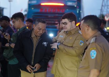 Hadiri Undangan Presiden, Mas Dhito Tanpa Sengaja Bertemu Warganya di IKN. Foto : Dok. Pemkab Kediri