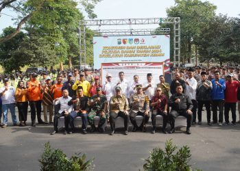 Ikuti Jalannya Simulasi Sispamkota, Mas Dhito Berharap Pilkada 2024 Berjalan Kondusif