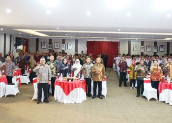 Malam Tasyakuran HUT ke-79 RepubIik Indonesia, Pj Wali Kota Kediri Apresiasi Paskibra Kota Kediri Sukses Jalankan Tugasnya. Foto : Dok. Pemkot Kediri