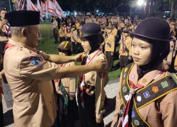Perayaan Hari Pramuka di Kediri Jadi Momentum Memperbaruhi Tri Satya