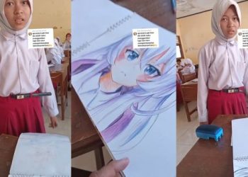 Viral Bakat Menggambar Bocah SD Diluar Nalar, Warganet: Calon Aset Besar Indonesia