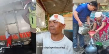 Viral Truk Tangki Minyak Goreng Terguling Malah Jadi Jarahan Warga, Warganet: Ya Allah. (foto: Tangkapan Layar)