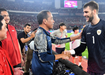 Presiden Jokowi Apresiasi Timnas, Khususnya Kiper Maarten Paes