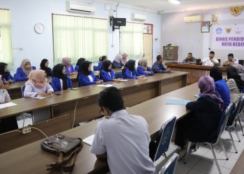 Terjunkan 18 Mahasiswa Kampus Mengajar Angkatan 8, Pemkot Kediri Harapkan Metode Pembelajaran Yang Inovatif. Foto : Dok. Pemkot Kediri