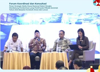 Bersama Kemenko Polhukam RI, Pemkot Kediri Ajak Media Massa Ciptakan Pilkada Kondusif. Foto : Dok. Pemkot Kediri