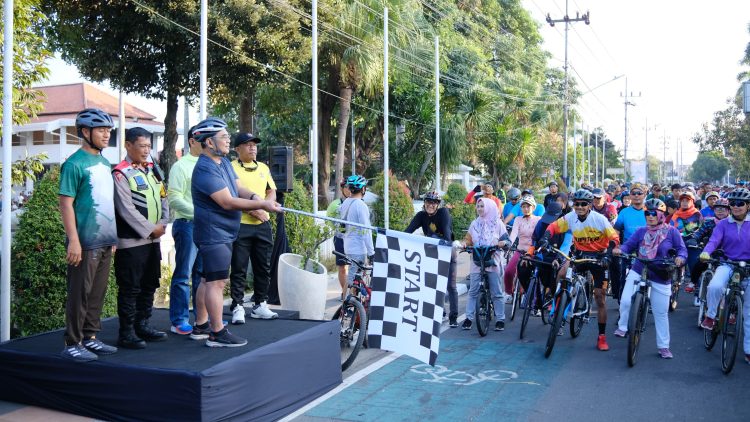 Pemkot Kediri Kembali Gelar Funbike di Hari Jadi Kota Kediri. Foto : Dok. Pemkot Kediri